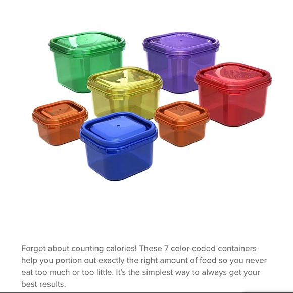 Portion control containers - Picture 2 of 4